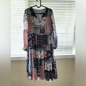 Called To Surf Midi Dress XS